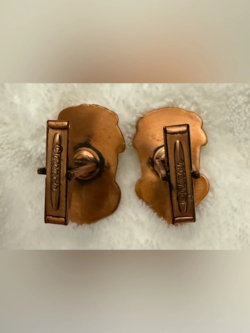 Renoir Theatrical Mask Cufflinks Set